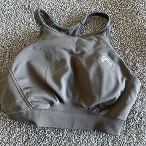 Taupe oner active effortless sports bra